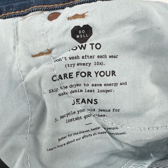 NWT Madewell 10" High Rise Skinny Denim Jeans Size 23 Women's - Picture 9 of 10